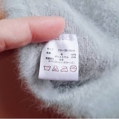 【数回使用】レディース　ふわふわベレー帽の画像
