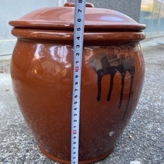 漬物　壺　小