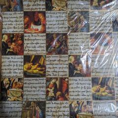 イタリア製 クリスマス 包装紙 1枚300円の画像