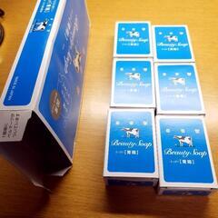 [新品] 牛乳石鹸 さっぱり青箱 6個入りの画像