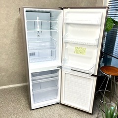 ☑︎ご成約済み? SHARP 大きめの2ドア冷蔵庫✨ 大人ブラウン☕️