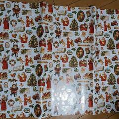 クリスマス 包装紙 シール セットで100円の画像