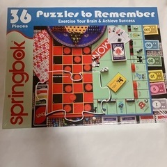 新品 ジグソーパズル 36ピース アルツハイマー 認知症 ボードゲーム アメリカ製の画像