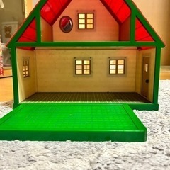 【初期版】 シルバニアファミリー  赤い屋根のおうち の画像