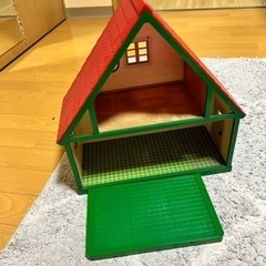 【初期版】 シルバニアファミリー  赤い屋根のおうち の画像