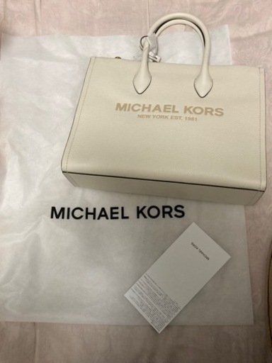 マイケルコース　MIRELLA  3552G7ZT7L トートバッグ　白