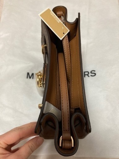 マイケルコース　35H1GHMC8B HAMILTON 斜め掛けバッグ　ブラウン