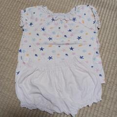 80サイズ　女の子夏用パジャマ　まとめて　100円の画像