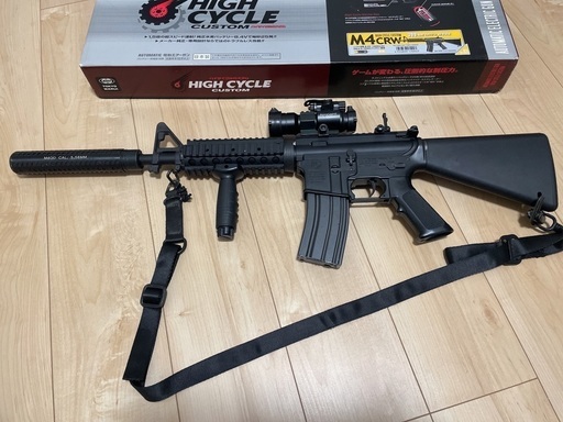 電動ガン ハイサイクルカスタム M4 CRW