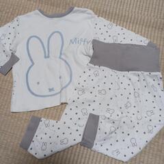 95サイズ　女の子服　冬物まとめて　200円　ミッフィー腹巻パジャマの画像