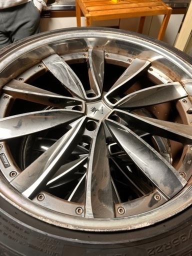 汎用　クランツェホイール&トライアングルのタイヤ