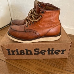 [お取り置き中]レッドウィング　アイリッシュセッター　7 1/2Eの画像
