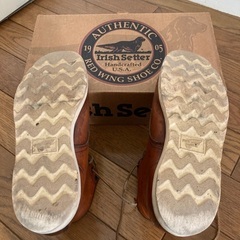 [お取り置き中]レッドウィング　アイリッシュセッター　7 1/2Eの画像