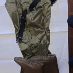 胴長　未使用品　靴サイズ25㎝　売ります。