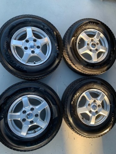 アルミホイール　13インチスタッドレス　9分山　175 80 13 97/95N IG91 ライトエース　タウンエース S412 S402