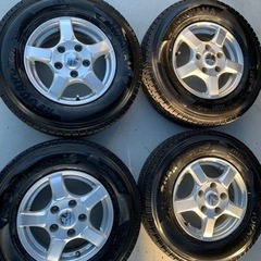 アルミホイール　13インチスタッドレス　9分山　175 80 13 97/95N IG91 ライトエース　タウンエース S412 S402
