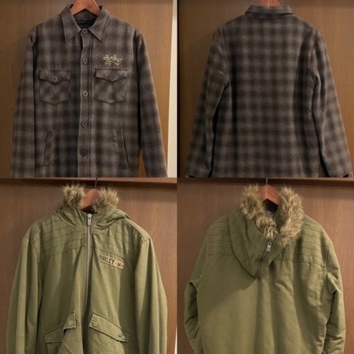 HURLEYのジャケット2点セット