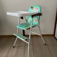 ベビーチェア　テーブル付きハイチェア