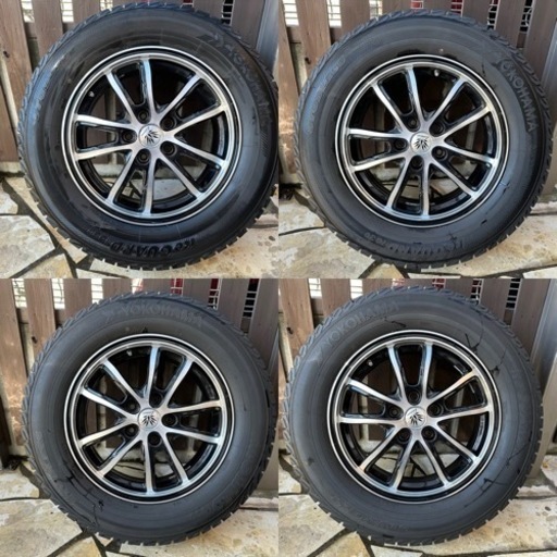 トヨタ アルファード ヴェルファイア 20系 スタッドレスタイヤ &ホイール4本セット 215/65R16