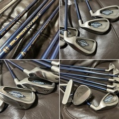 Callaway ビッグバーサキャラウェイBIG BERTHA Xー12クラブセット　ゴルフバッグの画像