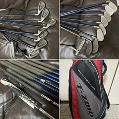 Callaway ビッグバーサキャラウェイBIG BERTHA Xー12クラブセット　ゴルフバッグの画像