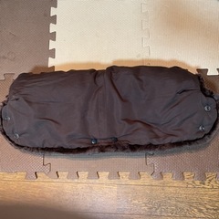 【美品】ベビーカーハンドマフ　ハンドカバー　の画像