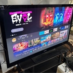 大画面　SONY 液晶テレビ　BRAVIA 46型 KDL-46...