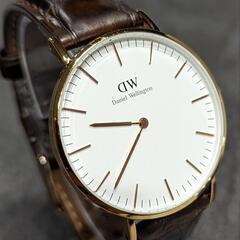 電池交換済み　Daniel Wellington　ダニエルウェリントン　腕時計の画像