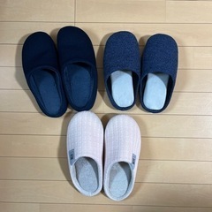 スリッパ【1つユニクロ】　3個セット　使用回数2.3回