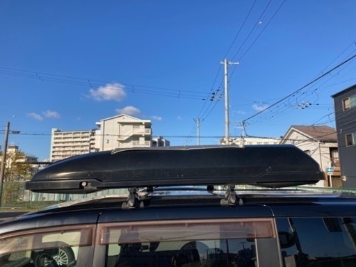 ルーフキャリア ルーフボックスソーラーパネル付き