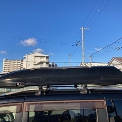 ルーフキャリア ルーフボックスソーラーパネル付き