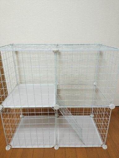 ペットケージ二段！