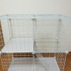ペットケージ二段！