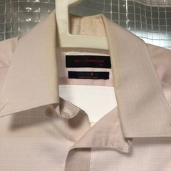 Mr.JUNKO ピンク色シャツ　※襟に色落ち有りの画像