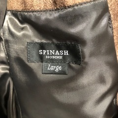 スエードっぽい？ジャケット　ラージサイズ　中古品の画像