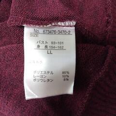 ニット　レディース　LLサイズの画像