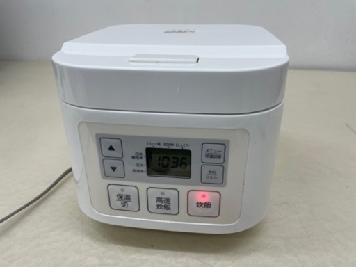 NITORI ニトリ 3合炊き マイコン炊飯ジャー SN-A5 ホワイト 炊飯器 動作品
