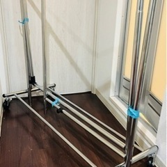 洋服ハンガーラック 0円の画像