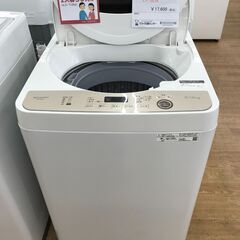 ★ジモティ割あり★ SHARP 洗濯機 6.0kg 年式2021 動作確認／クリーニング済み KJ3939