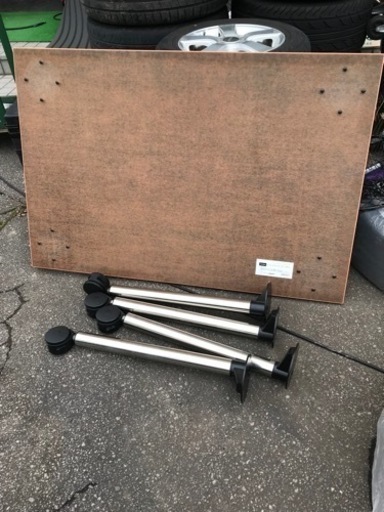 ウチダ ミーティングテーブル ST-3500 脚取り外し オフィス 会議 テーブル