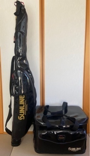 サンライン　ロッドケース&磯クールバックセット