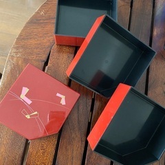 【500円】お重　おせち　お弁当箱の画像