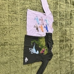 【値下げ】子ども洋服　恐竜2着　薄着　男子キッズ