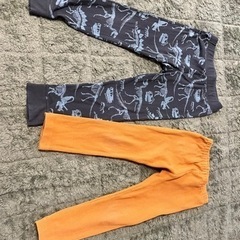 【値下げ】子ども洋服　長ズボン　男子キッズ　恐竜