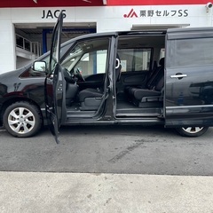 ガソリン代 節約☆S-HYBRID入りました‼️H24年式☆月々1.3万円〜分割払い可❗️車検2年付き！大人気☆日産 セレナ☆ナビ☆HDDナビ付き☆走行中DVD見れます☆ETC☆バックカメラ☆ドラレコ付きのフル装備☆電動スライドドア☆ウィンカーミラー☆フル装備☆☆車内広々三列シート‼️の画像