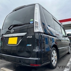 ガソリン代 節約☆S-HYBRID入りました‼️H24年式☆月々1.3万円〜分割払い可❗️車検2年付き！大人気☆日産 セレナ☆ナビ☆HDDナビ付き☆走行中DVD見れます☆ETC☆バックカメラ☆ドラレコ付きのフル装備☆電動スライドドア☆ウィンカーミラー☆フル装備☆☆車内広々三列シート‼️の画像