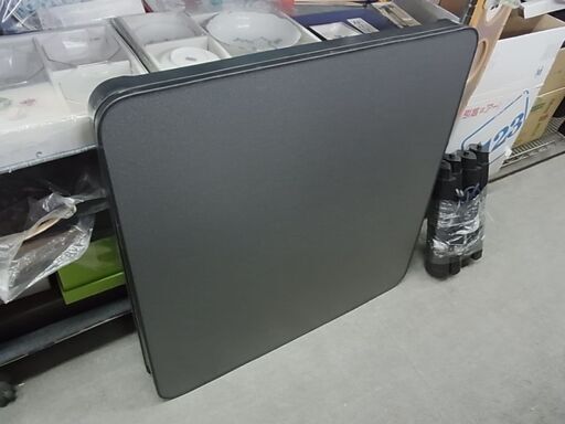 【23】NITORI　ニトリ　リバーシブルこたつ　SJR14-75BK　リビングテーブル　75ｃｍ　正方形　センターテーブル　ブラック　木目