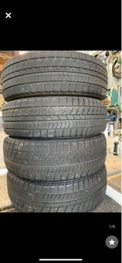 ブリヂストンVRX 185/65R15スタッドレス4本中古タイヤ