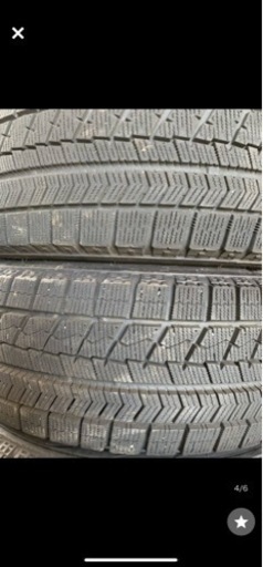 ブリヂストンVRX 185/65R15スタッドレス4本中古タイヤ