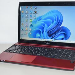 中古ノートパソコン 富士通 AH45/M Windows11+office 新品爆速SSD256GB